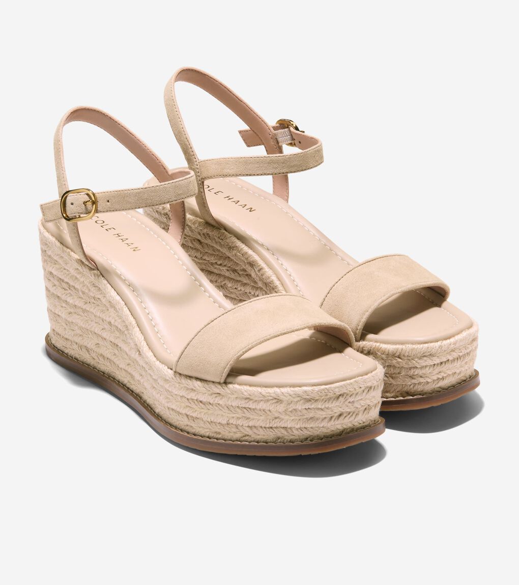 CLOUDFEEL KEETON ESPADRILLE FLATFORMS